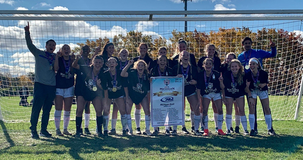 Rush Jackson U19 Girls Win 2020 MSYSA State Cup